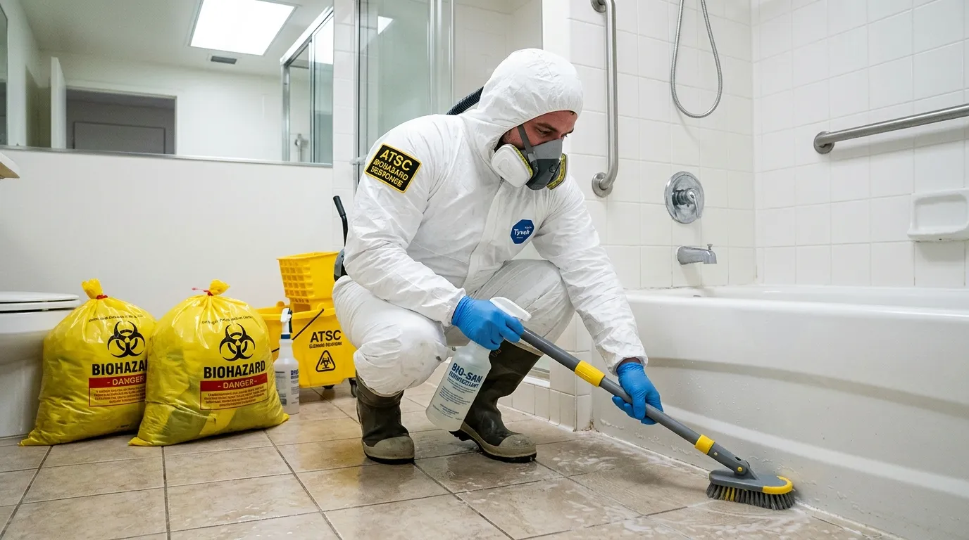 Decontamination equipment deployed for Blood Cleanup in Orient Heights